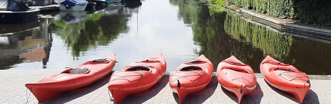 Kanovaren over de Nieuwkoopse Plassen